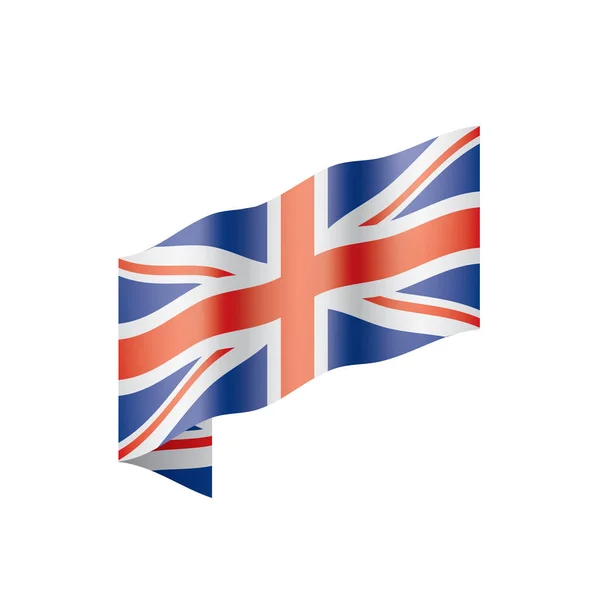 Bandiera del Regno Unito, vettore — Vettoriale Stock