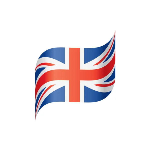 Bandeira do Reino Unido, vector — Vetor de Stock