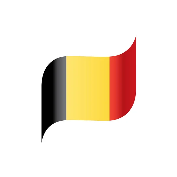 Флаг Бельгии, векторная иллюстрация — стоковый вектор