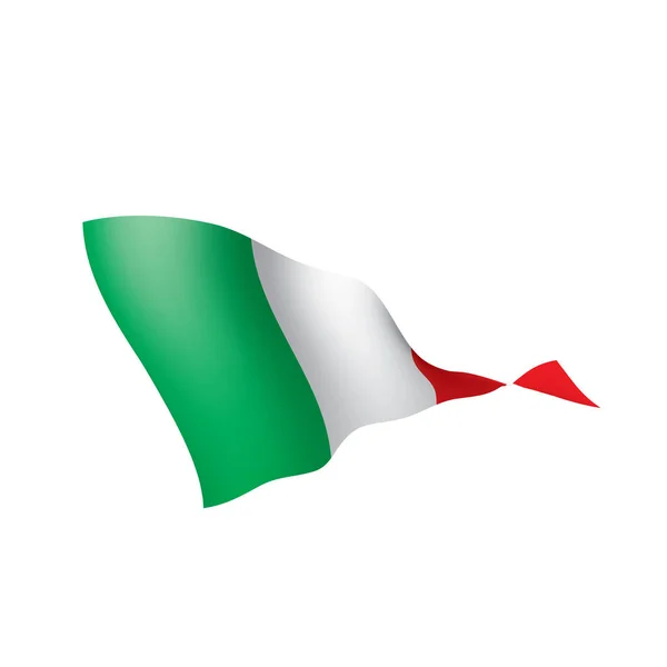 意大利国旗，矢量图解 — 图库矢量图片
