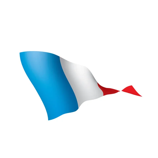 Drapeau de France, illustration vectorielle — Image vectorielle