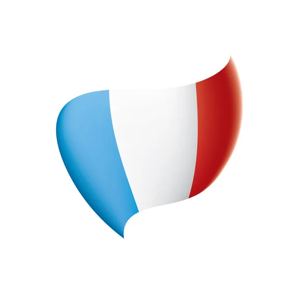 法国国旗，矢量图 — 图库矢量图片