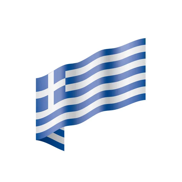 Bandera de Grecia, ilustración vectorial — Archivo Imágenes Vectoriales