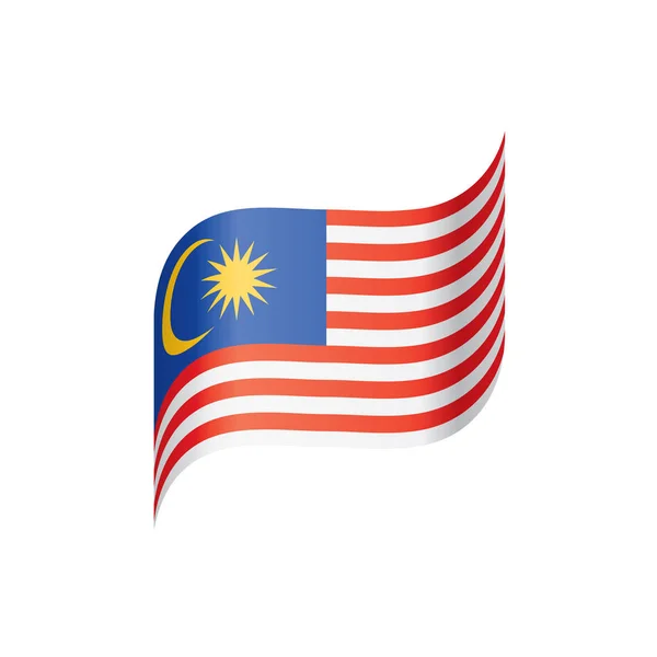 马来西亚旗子, 媒介例证 — 图库矢量图片
