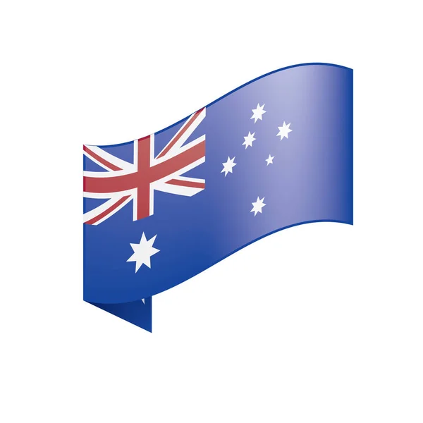 Σημαία Αυστραλίας, διανυσματική απεικόνιση — Διανυσματικό Αρχείο
