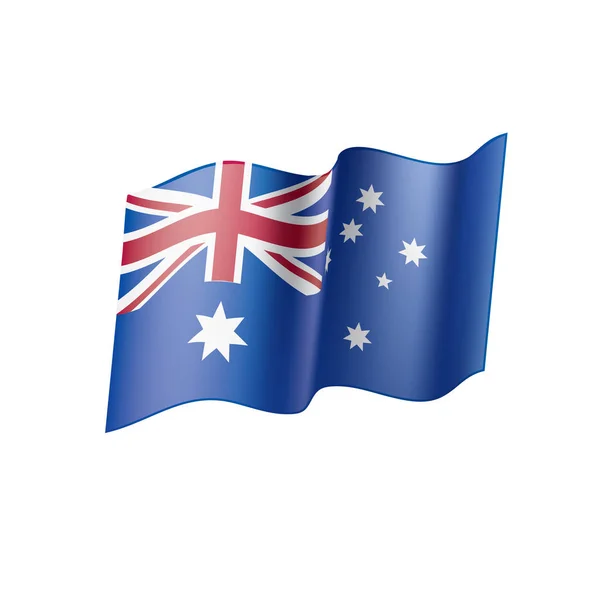 Australia flag, vector illustration — Stock Vector