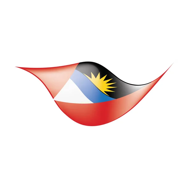 Bendera Antigua dan Barbuda - Stok Vektor