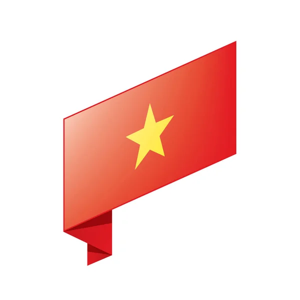 越南国旗, 矢量插图 — 图库矢量图片
