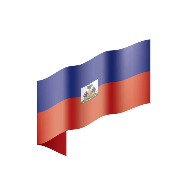 Haiti flag, vektorillustration — Stockvektor