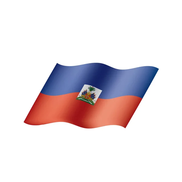 Haiti flag, vektorillustration — Stockvektor