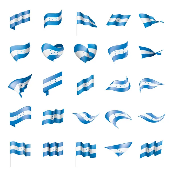 Honduras vlag, vector illustratie — Stockvector