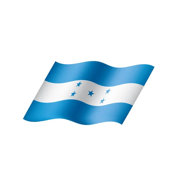 Honduras flag, vector illustration — Stock Vector