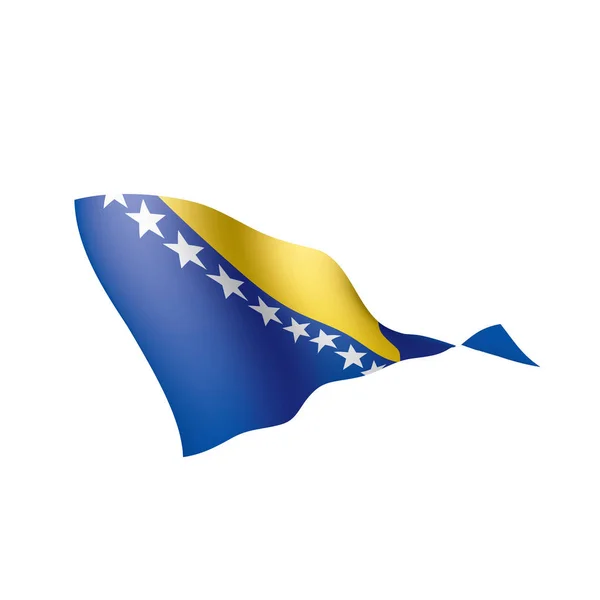 Bandera de Bosnia y Herzegovina, ilustración vectorial — Vector de stock