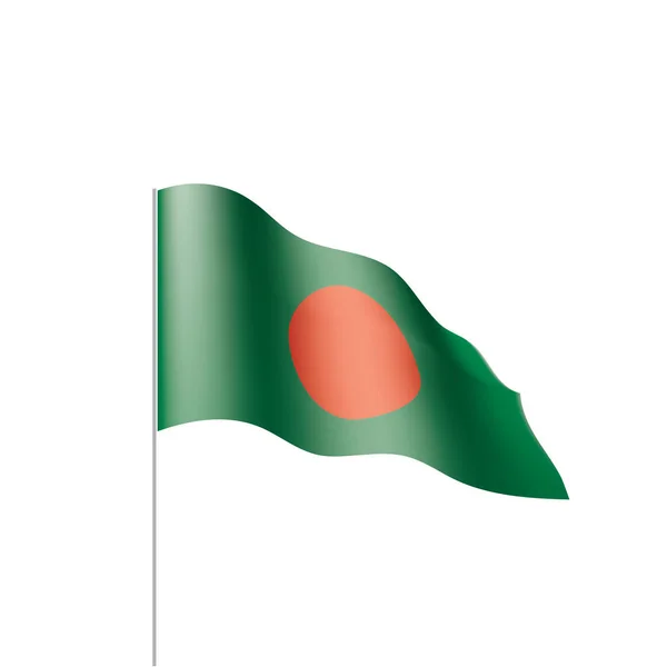 Drapel Bangladesh, ilustrație vectorială — Vector de stoc