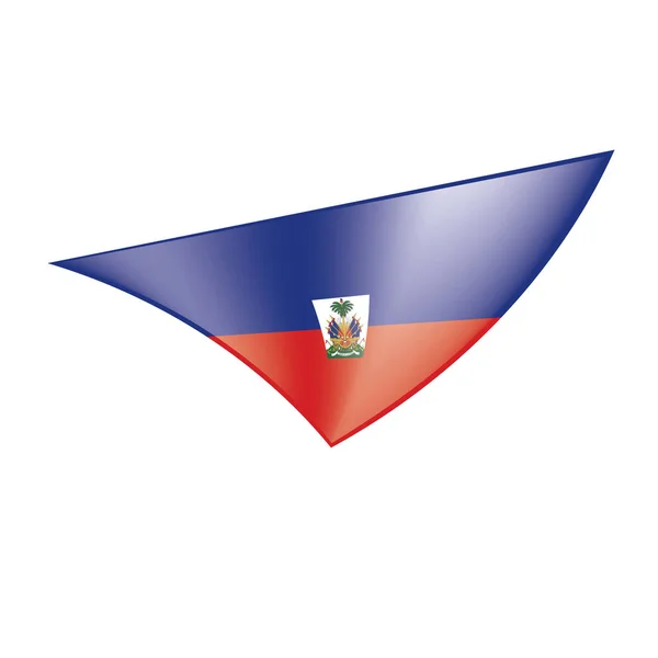 Haiti flag, vektorillustration — Stockvektor