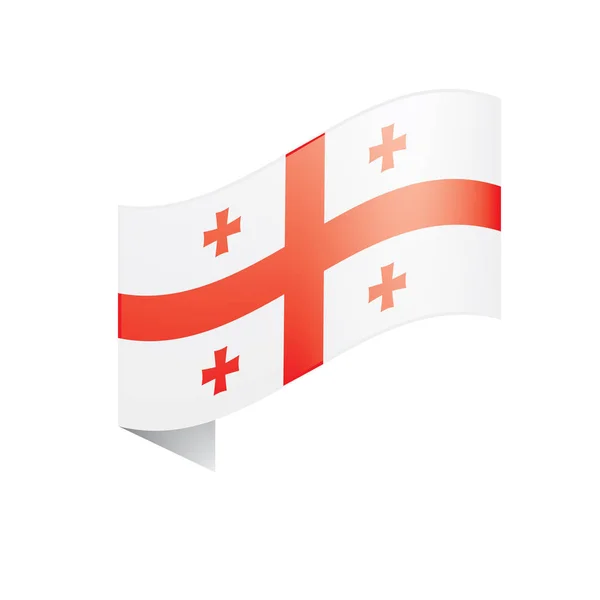 Прапор Грузії, Векторні ілюстрації — стоковий вектор