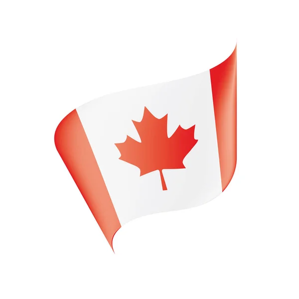 Kanada Flagge, Vektorabbildung — Stockvektor
