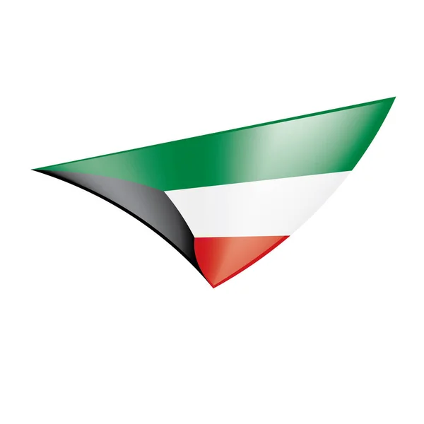 Kuwait-Flagge, Vektorillustration — Stockvektor