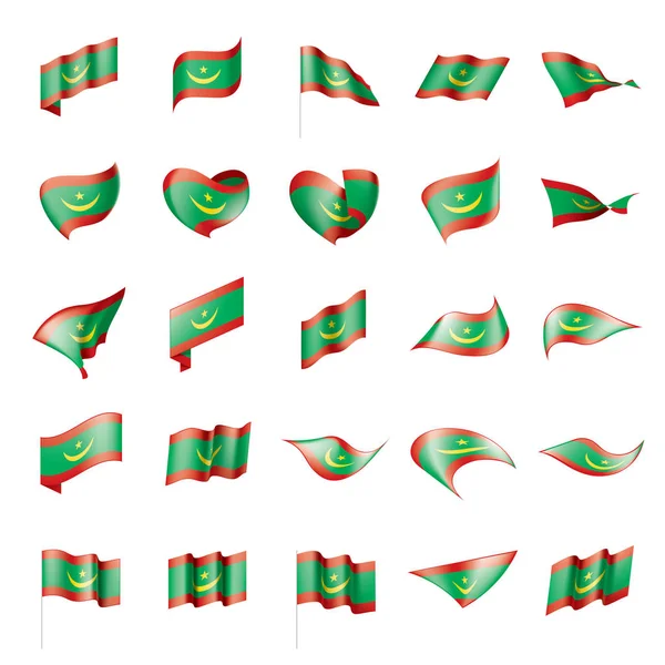 Mauretanien Flagge, Vektorillustration — Stockvektor