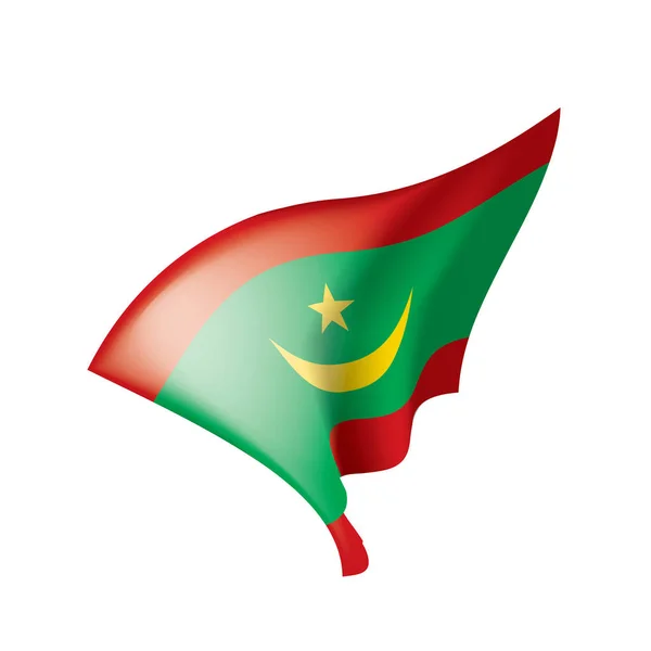 Mauretanien Flagge, Vektorillustration — Stockvektor