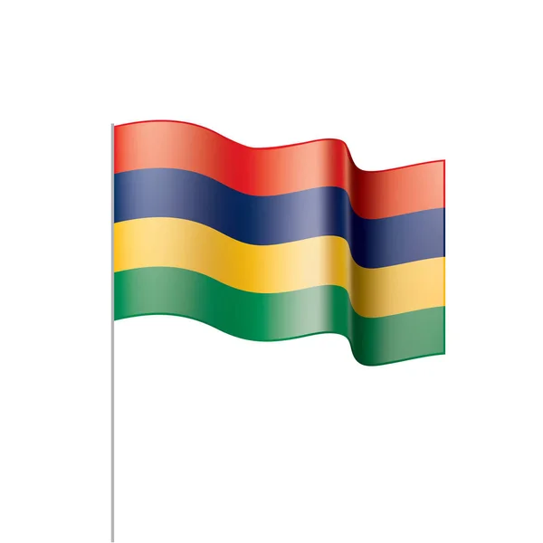 毛里求斯旗子, 媒介例证 — 图库矢量图片