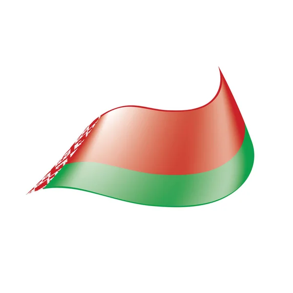 Σημαία της Λευκορωσίας, εικονογράφηση διάνυσμα — Διανυσματικό Αρχείο