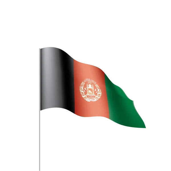 Afghanistan flag, vector illustration — Stock Vector