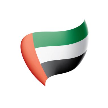 Birleşik Arap Emirlikleri bayrağı, vektör çizim