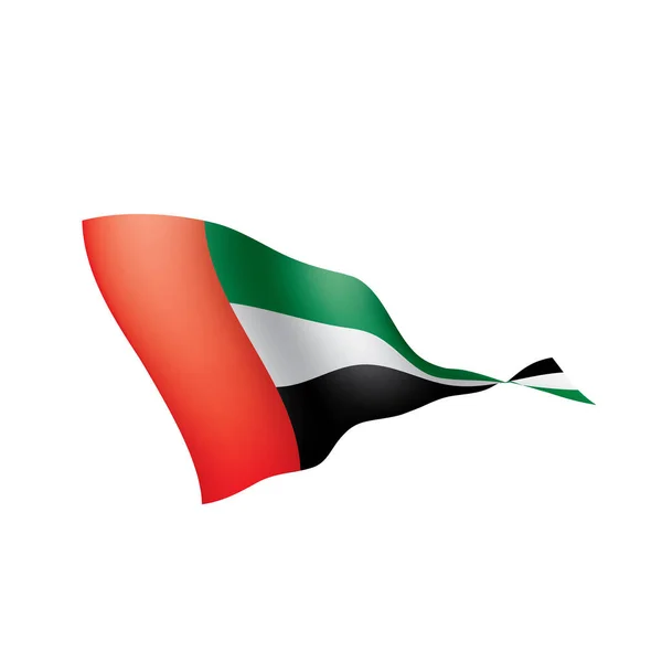 Emirados Árabes Unidos bandeira, ilustração vetorial —  Vetores de Stock