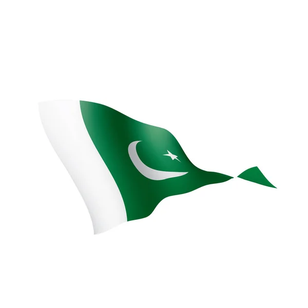 Drapeau Pakistan, illustration vectorielle — Image vectorielle