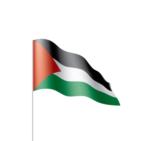Palestina vlajka, vektorové ilustrace — Stockový vektor