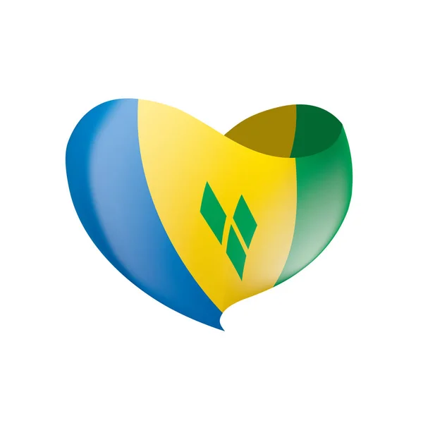 Bandiera Saint Vincent e Grenadine — Vettoriale Stock