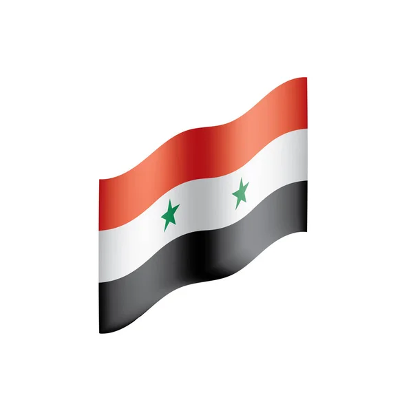Флаг Сирии, векторная иллюстрация — стоковый вектор