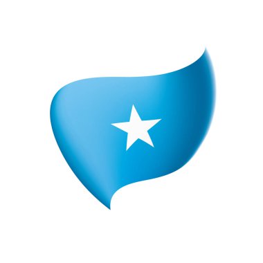 Somali bayrağı, vektör çizim