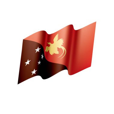 Papua Yeni Gine bayrağı, vektör