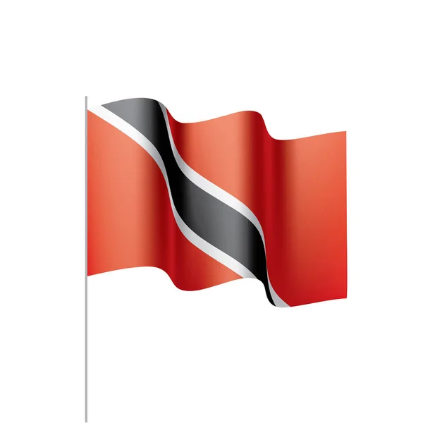 Trinidad e tobago bandeira, ilustração vetorial — Vetor de Stock