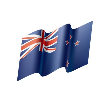 Yeni Zelanda bayrağı, vektör çizim