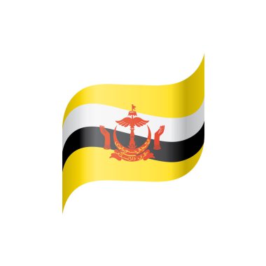 bayrak, beyaz bir arka plan üzerinde vektör çizim