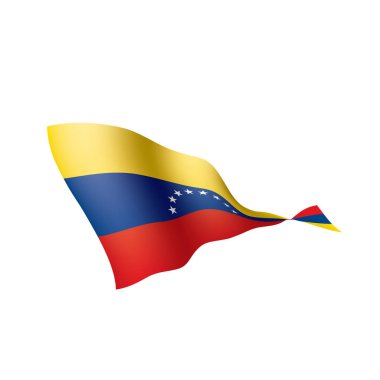 Venezuela bayrağı, vektör illüstrasyonu