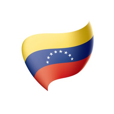 Venezuela bayrağı, vektör illüstrasyonu