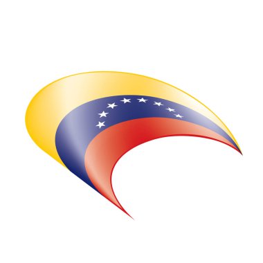 Venezuela bayrağı, vektör illüstrasyonu