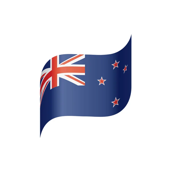 Σημαία της Νέας Ζηλανδίας, εικονογράφηση διάνυσμα — Διανυσματικό Αρχείο