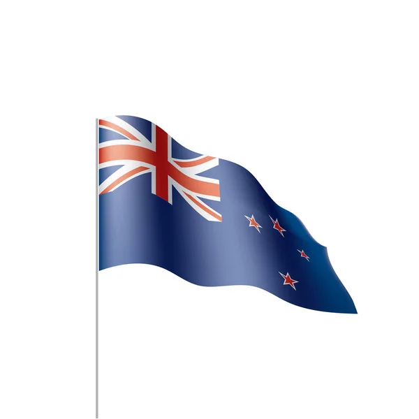 ニュージーランドの国旗、ベクトル イラスト — ストックベクタ