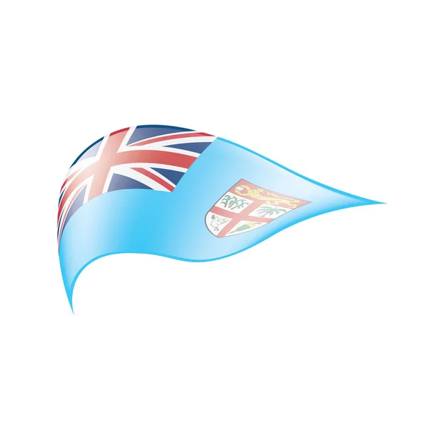 Bandera de Fiji, ilustración vectorial — Archivo Imágenes Vectoriales
