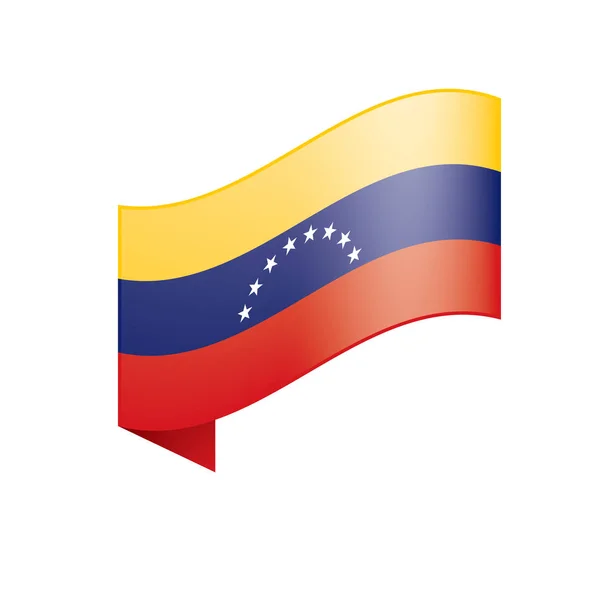 Venezuela flagge, vektorillustration — Stockvektor