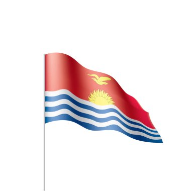 Kiribati bayrak, vektör çizim