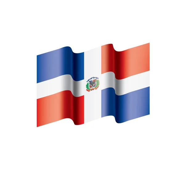 Dominicana flag, vector illustration — Stock Vector