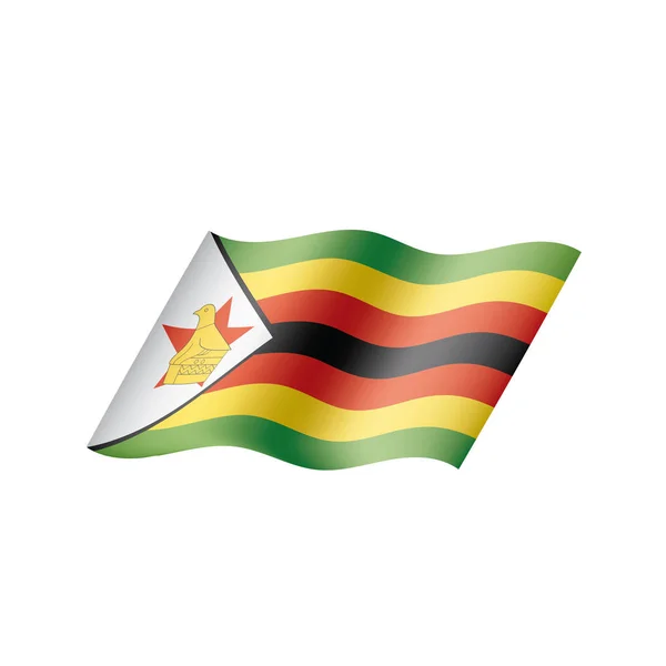 Flaga Zimbabwe, ilustracji wektorowych — Wektor stockowy