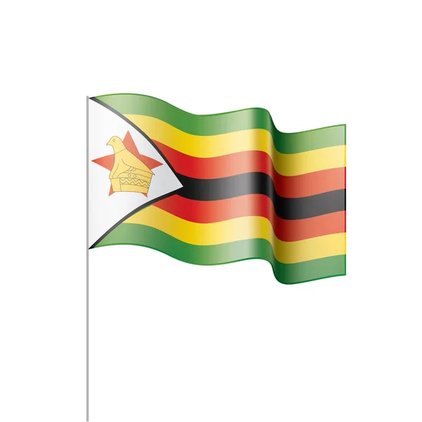 Flaga Zimbabwe, ilustracji wektorowych — Wektor stockowy
