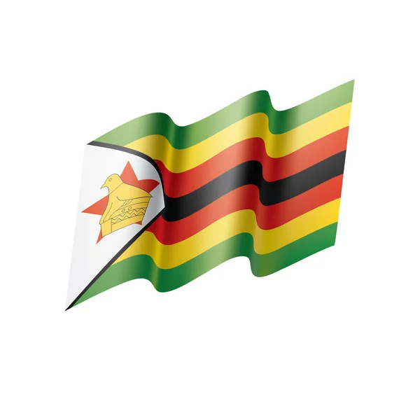 짐바브웨의 국기, 벡터 일러스트 레이 션 — 스톡 벡터
